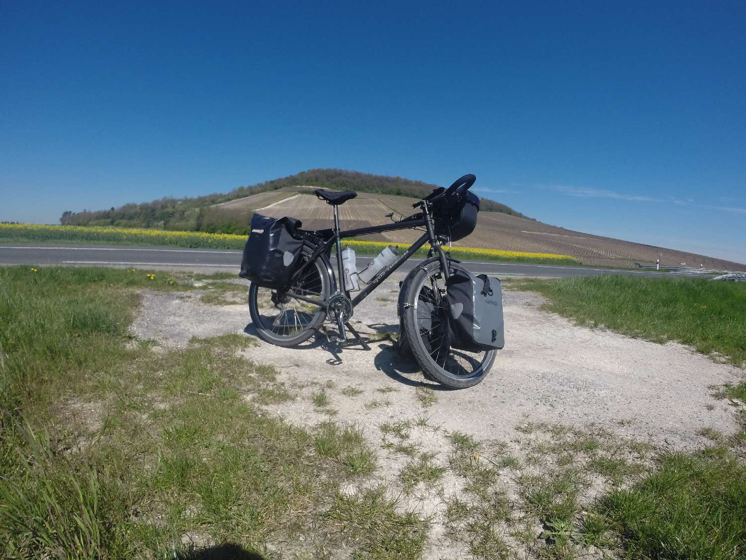 Mon beau vélo, que je n'ai toujours pas baptisé