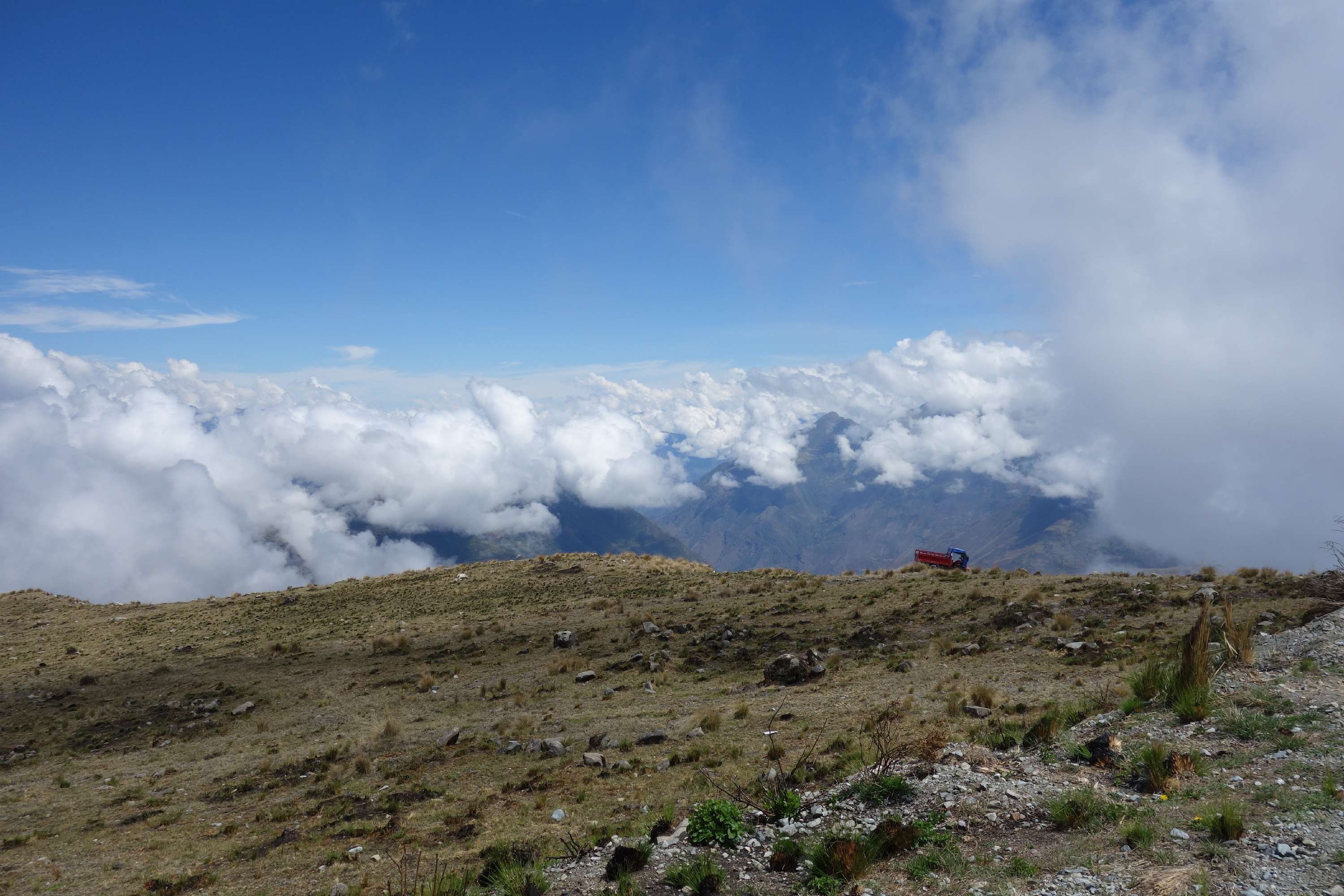 La tête dans les nuages...