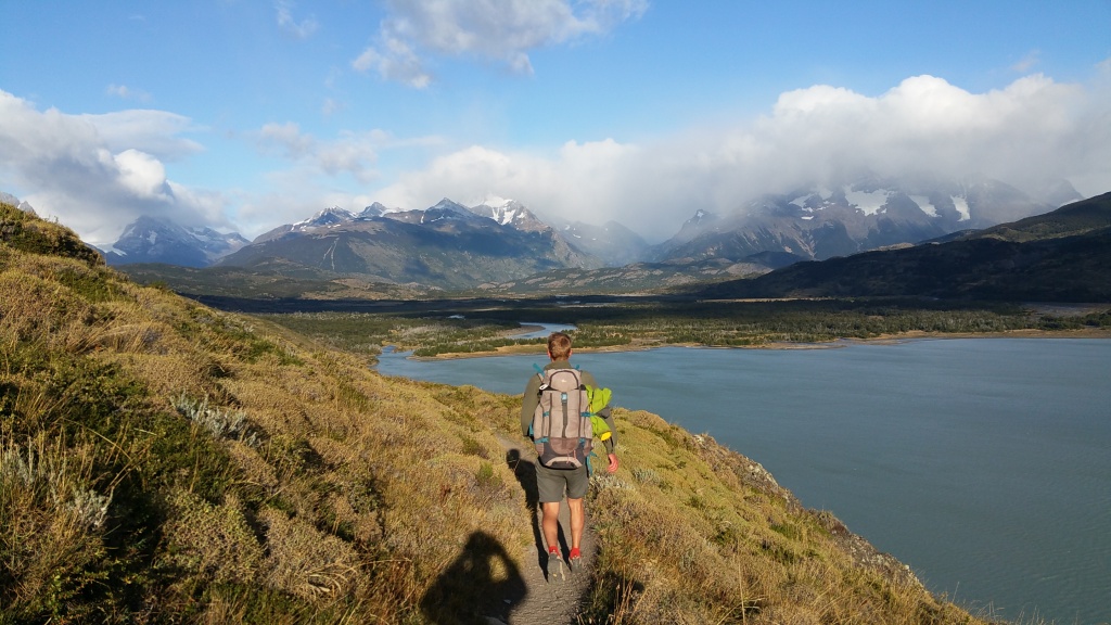 Début du trek dans Torres del Paine