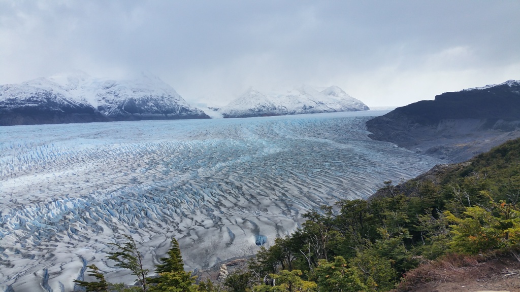 Le glacier Grey
