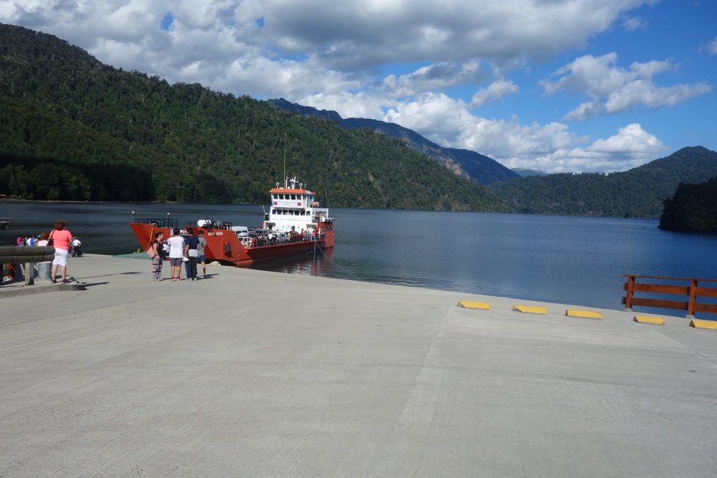 Embarcadère du lago Pirihueico